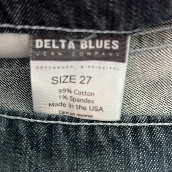 Delta Blues Low Rise Stretch Bootcut Jeans, Size 27 New w/Tag - Picture 9 of 11